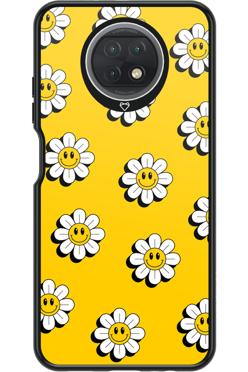 Smiley Flowers - Xiaomi Redmi Note 9T 5G