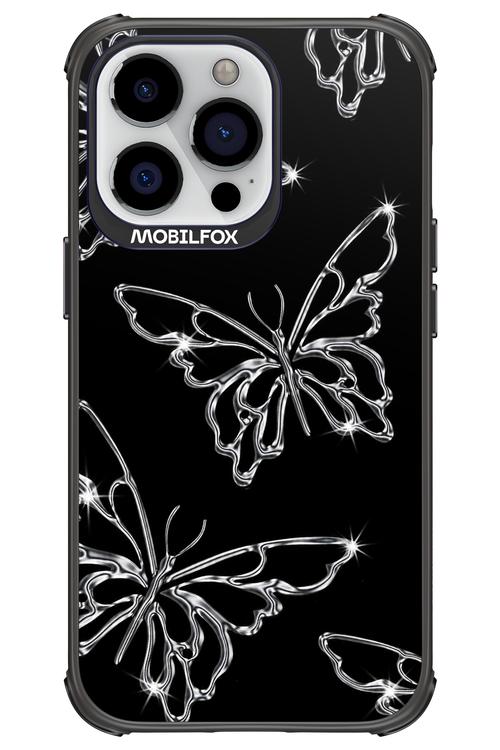 Silver Butterfly 2.0 - Apple iPhone 13 Pro