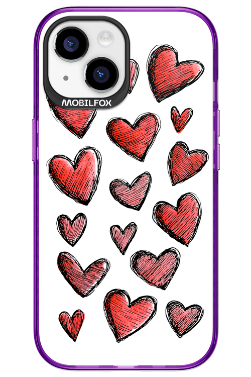 Red Love - Apple iPhone 15