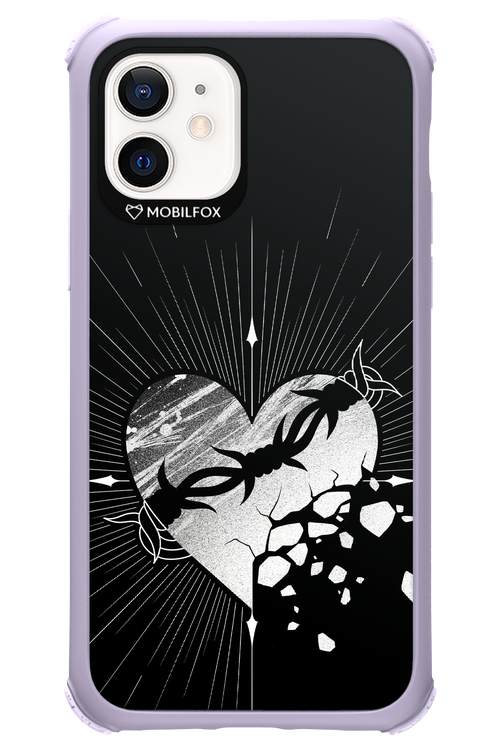 Fehér Szív - Apple iPhone 12