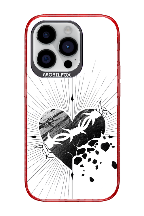 Fekete Szív 2.0 - Apple iPhone 14 Pro