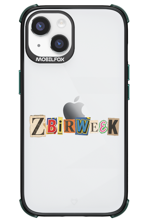 Zbirweek (transparent) 2.0 - Apple iPhone 14