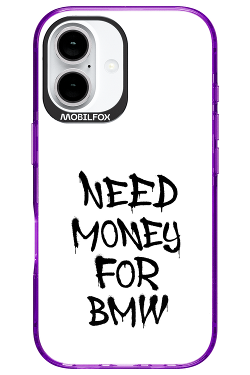 Need Money For BMW Black - Apple iPhone 16