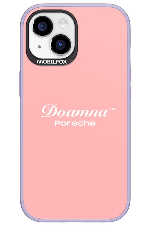 Doamna Porsche (pink) - Apple iPhone 15