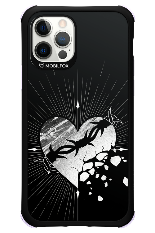 Fehér Szív - Apple iPhone 12 Pro