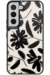 Monochrome Flowerss - Samsung Galaxy S22