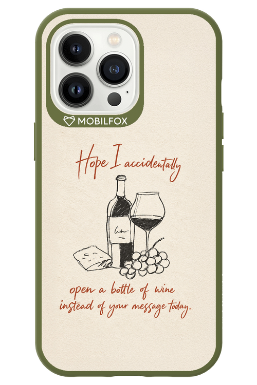 Bottle of wine 2.0 - Apple iPhone 13 Pro
