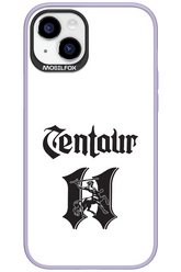 Centaur Logo White 2.0 - Apple iPhone 15 Plus