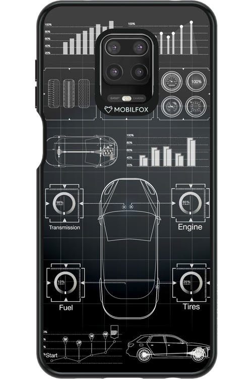 Cyber Grid 2.0 - Xiaomi Redmi Note 9 Pro