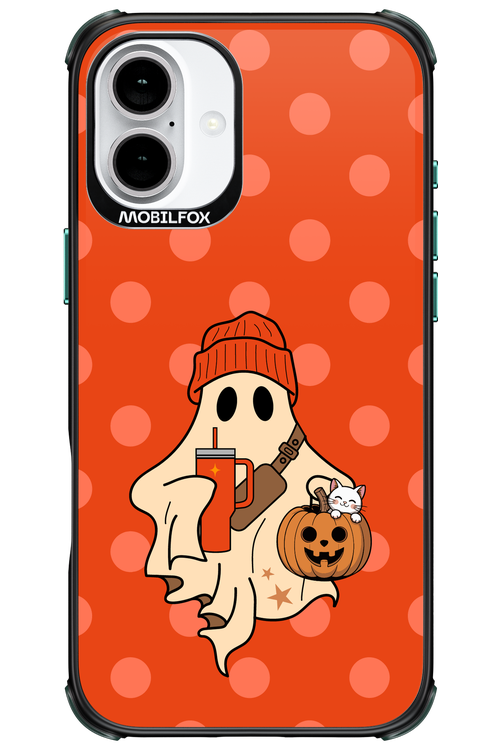 Ghost Girl (Orange) - Apple iPhone 16 Plus