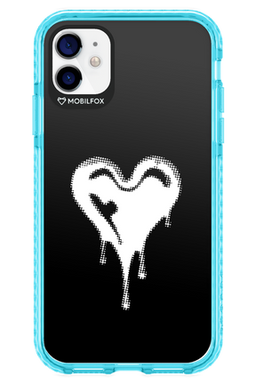 Heart Black - Apple iPhone 11
