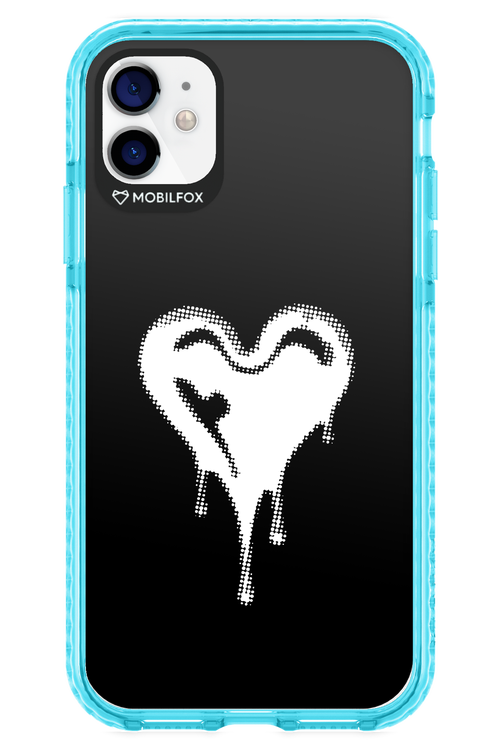 Heart Black - Apple iPhone 11