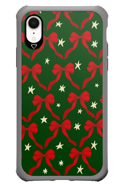 Bow & Stars (Green) - Apple iPhone XR