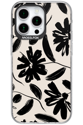 Monochrome Flowerss - Apple iPhone 15 Pro Max