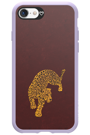 Burgundy Leopard - Apple iPhone SE 2020