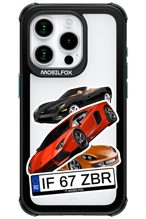 Car Sticker 2.0 - Apple iPhone 15 Pro