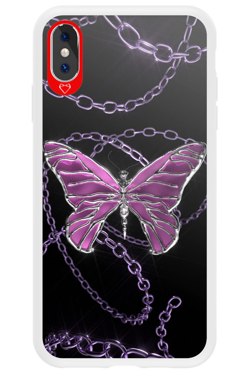 Butterfly Necklace - Apple iPhone XS Max