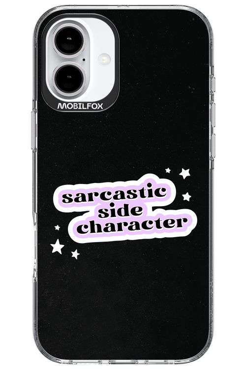 Sarcastic Black - Apple iPhone 16 Plus