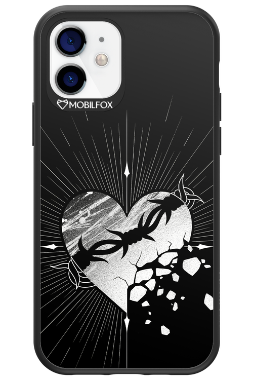 Fehér Szív - Apple iPhone 12