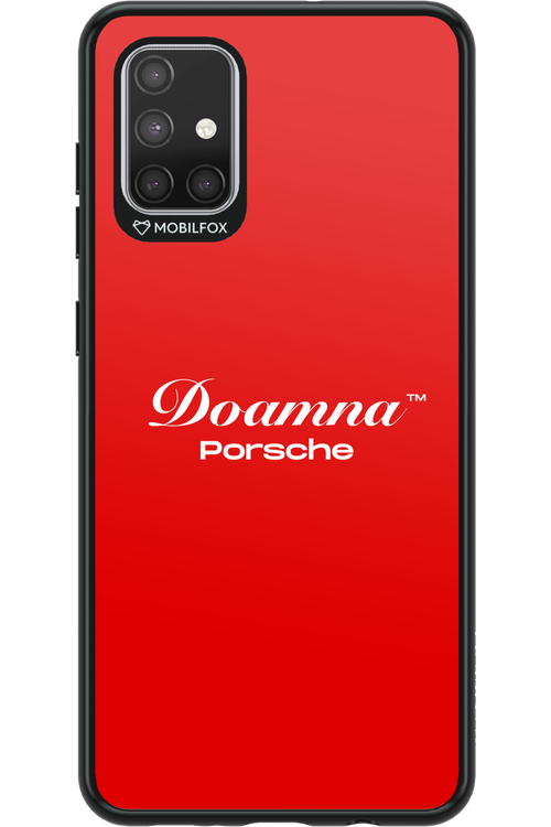 Doamna Porsche (red) - Samsung Galaxy A71