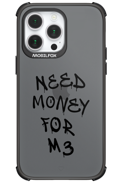 Need M3 Transparent Black - Apple iPhone 14 Pro Max