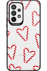 Candy Cane Hearts - Samsung Galaxy A53