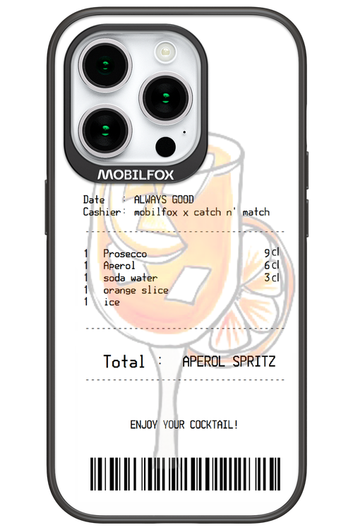 aperol spritz cocktail - Apple iPhone 15 Pro