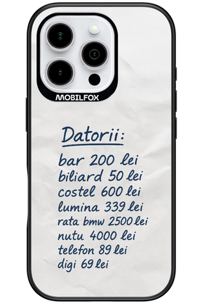 The List - Apple iPhone 16 Pro