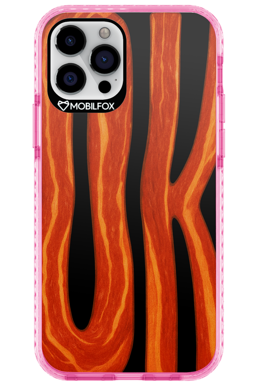 OK (Black-Red) - Apple iPhone 12 Pro