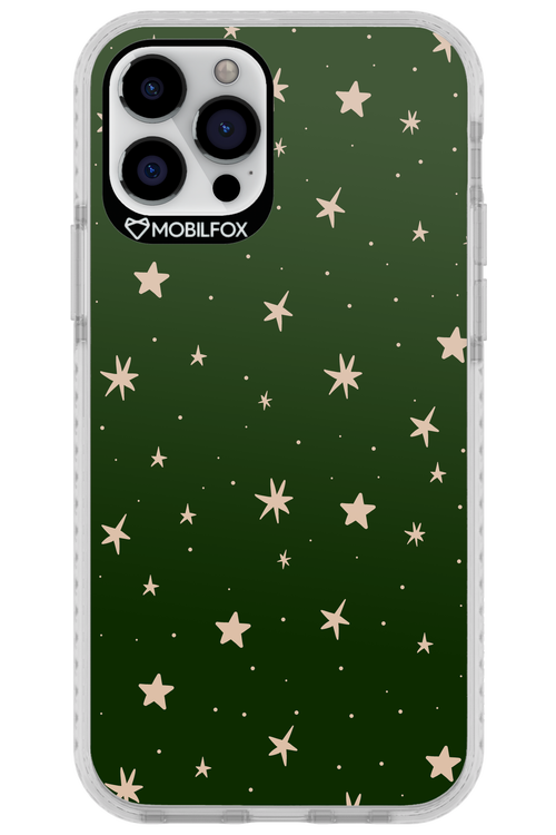 Forest Green Stars - Apple iPhone 12 Pro