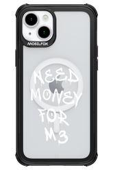 Need M3 Transparent White - Apple iPhone 15 Plus