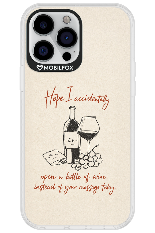 Bottle of wine 2.0 - Apple iPhone 13 Pro Max