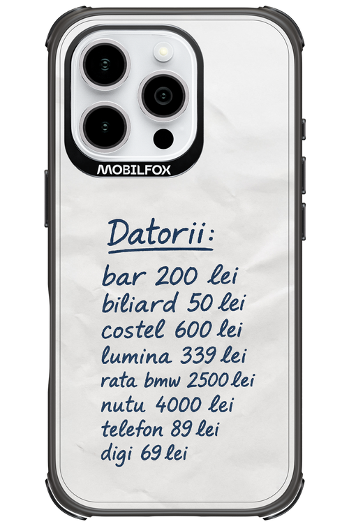 The List - Apple iPhone 16 Pro