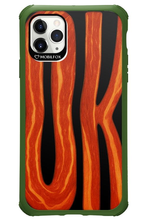 OK (Black-Red) - Apple iPhone 11 Pro Max