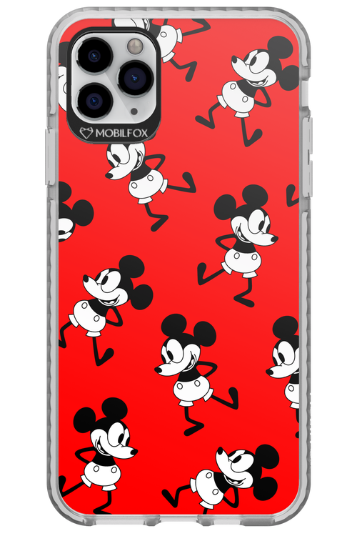 Iconic Mouse (red pattern) - Apple iPhone 11 Pro Max