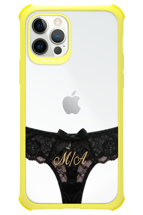 Black Panties Transparent 2.0 - Apple iPhone 12 Pro