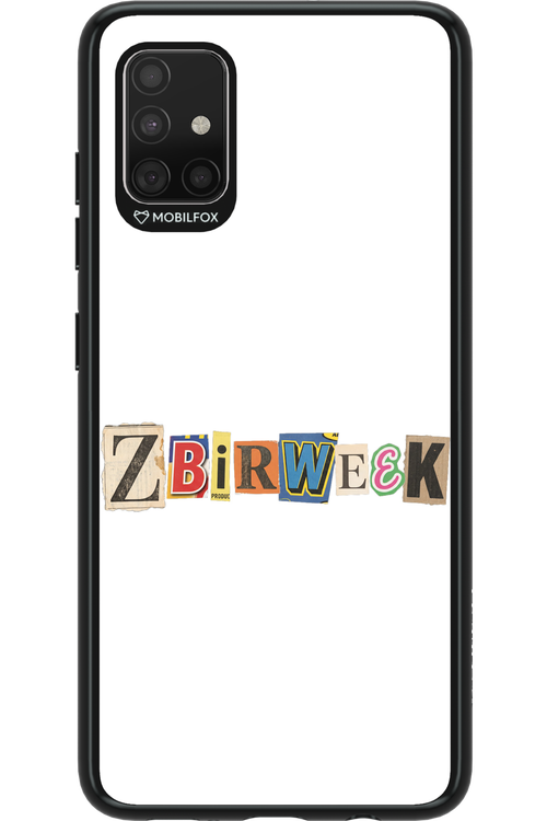 Zbirweek (white) 2.0 - Samsung Galaxy A51