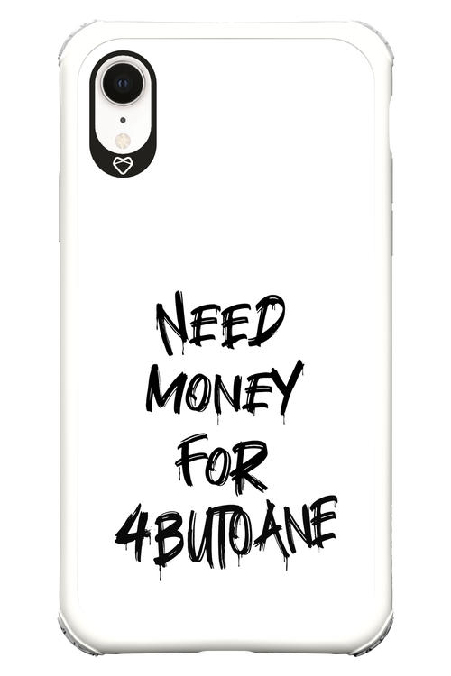 Need Money For Butoane Black - Apple iPhone XR