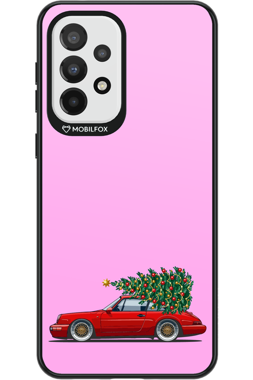 XMAS Car Pink - Samsung Galaxy A33