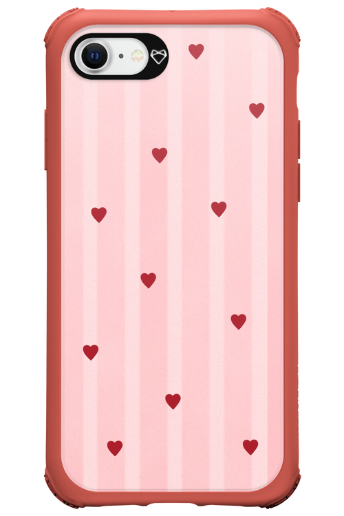 Red Little Hearts 2.0 - Apple iPhone SE 2022