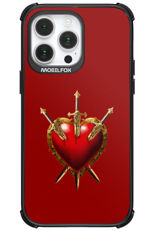 Heart Attack Red - Apple iPhone 14 Pro Max