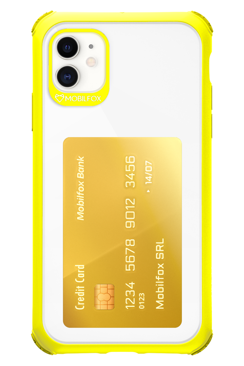 Gold Card - Apple iPhone 11