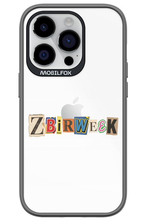 Zbirweek (transparent) 2.0 - Apple iPhone 14 Pro