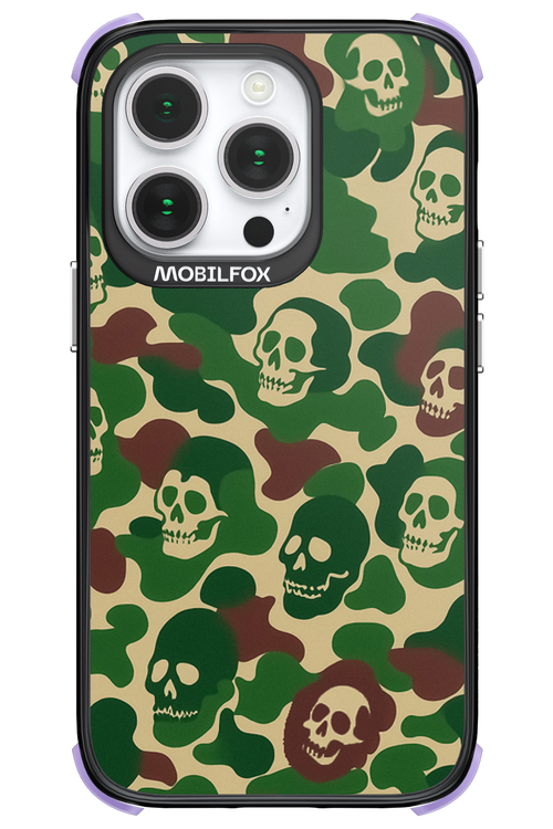 Camo Skull - Apple iPhone 14 Pro