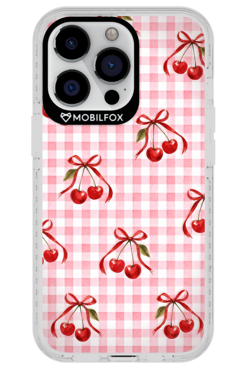 Pink Cherry Checked 2.0 - Apple iPhone 13 Pro