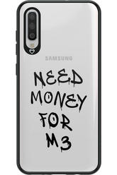 Need M3 Transparent Black - Samsung Galaxy A70