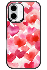 Water Painted Heart 2.0 - Apple iPhone 16