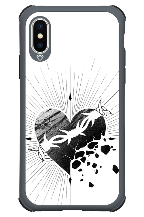 Fekete Szív 2.0 - Apple iPhone X