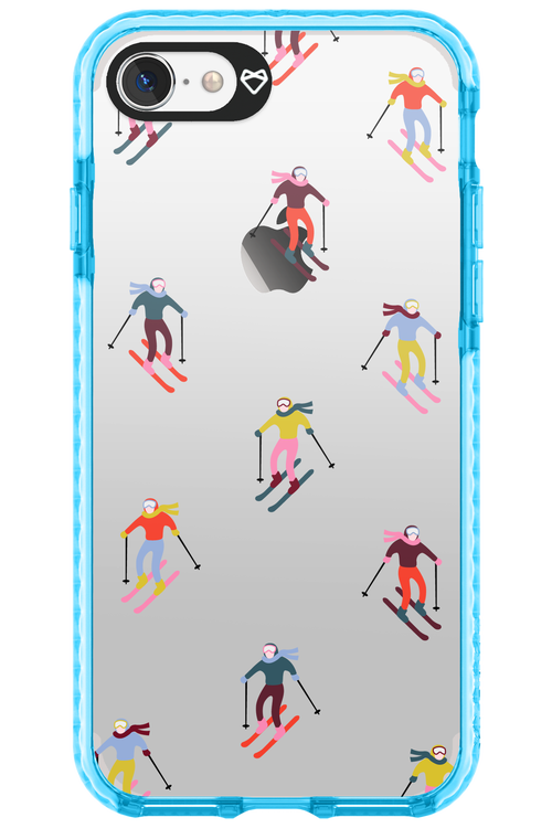 Snow Motion (Transparent) - Apple iPhone 7