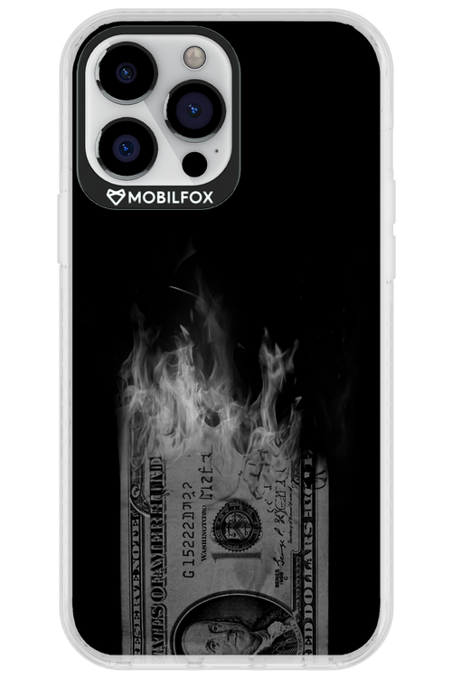Money Burn B&W 2.0 - Apple iPhone 13 Pro Max